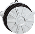 Big Sucker™ Stage 1 Air Cleaner Kit with Cover - 10 Gauge - Chrome