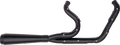 2-into-1 Assault Exhaust System - Full Black on Black