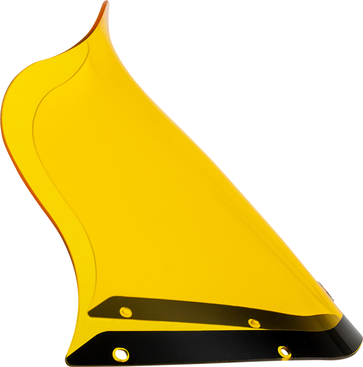 Kolor Flare® Windshield - 12-1/2" - Yellow - Saddlemen S-RT Fairing
