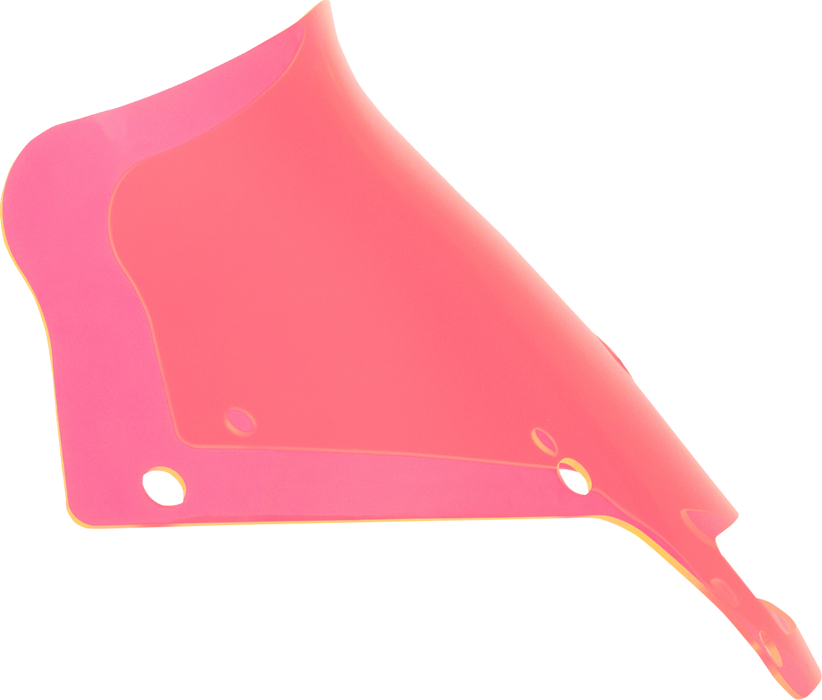 Ice Flare® Windshield - 6" - Pink Ice - FXLRST