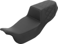 Step-Up Seat - Extended Reach - Rear Lattice Stitch - FLRT/FLTRT '15-'25