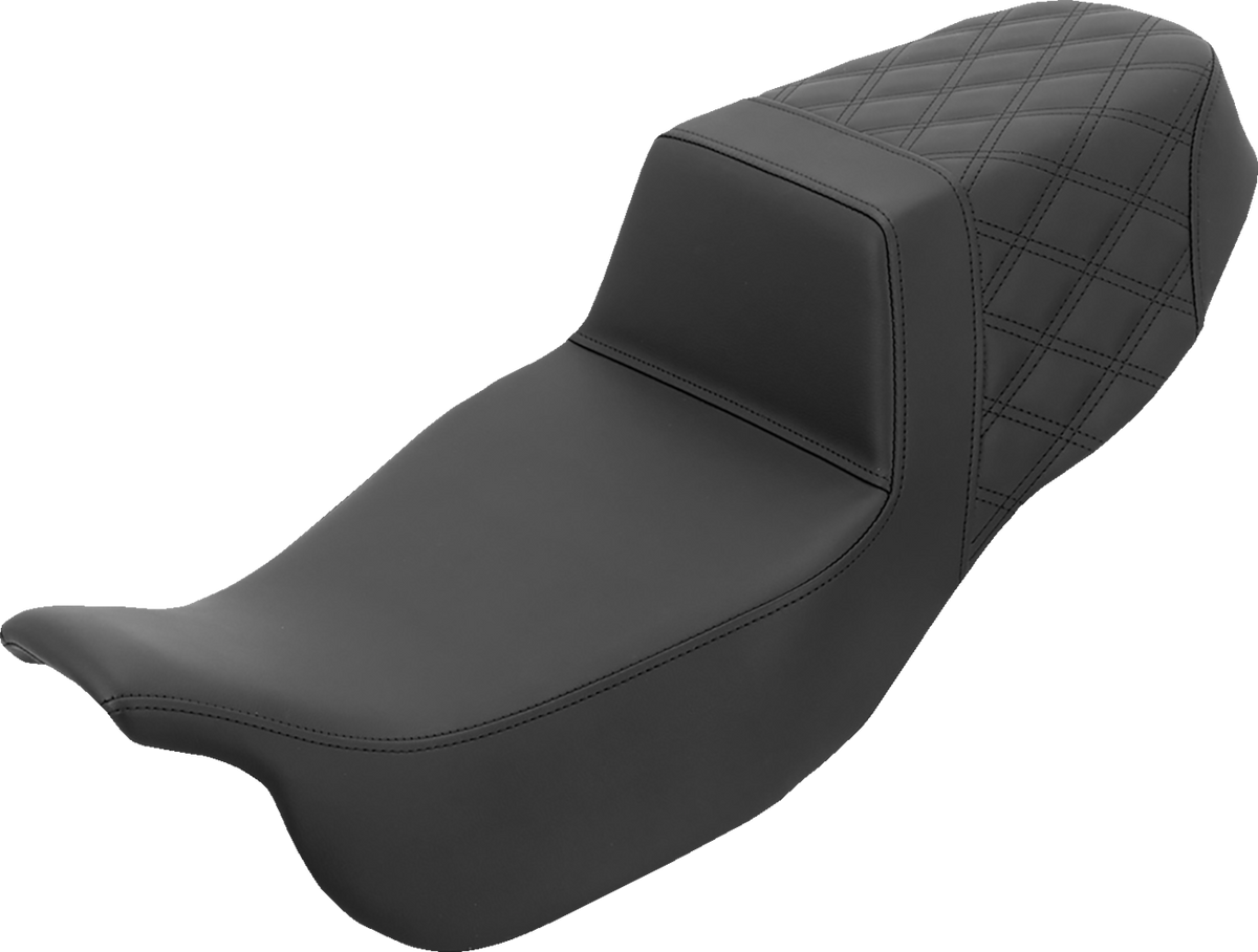 Step-Up Seat - Extended Reach - Rear Lattice Stitch - FLRT/FLTRT '15-'25