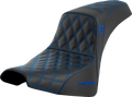 Pro Series SDC Performance Seat - w/o Backrest - Blue Stitch - FXBB/FXST '18-'23