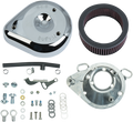 Teardrop Air Cleaner Kit - Chrome - S&S® Super E&G Carburetor Only
