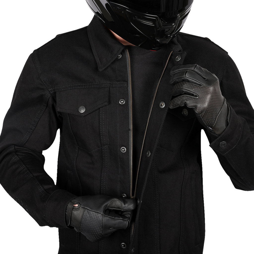 Highway v2 Denim Riding Jacket - Black - Medium