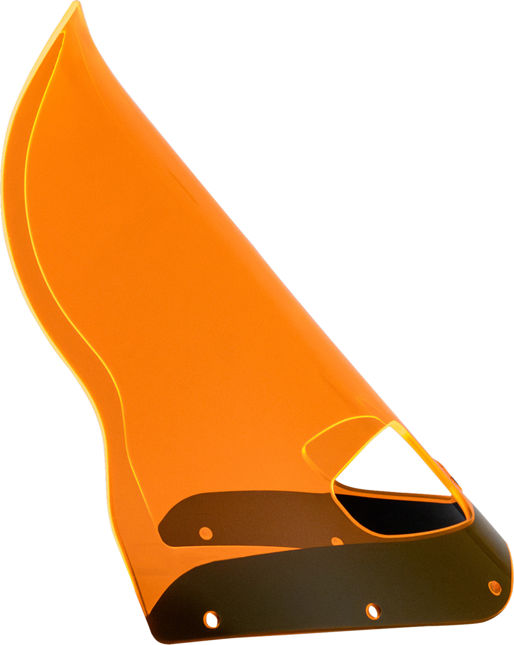 Ice Flare® Windshield - 15" - Orange Ice - Road Warrior Fairing