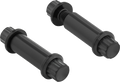 Bolt Kit - Footpeg - 12-Point - Titanium - Black