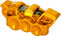 Monoblock Radial Brake Caliper - 100 mm - Left - Gold