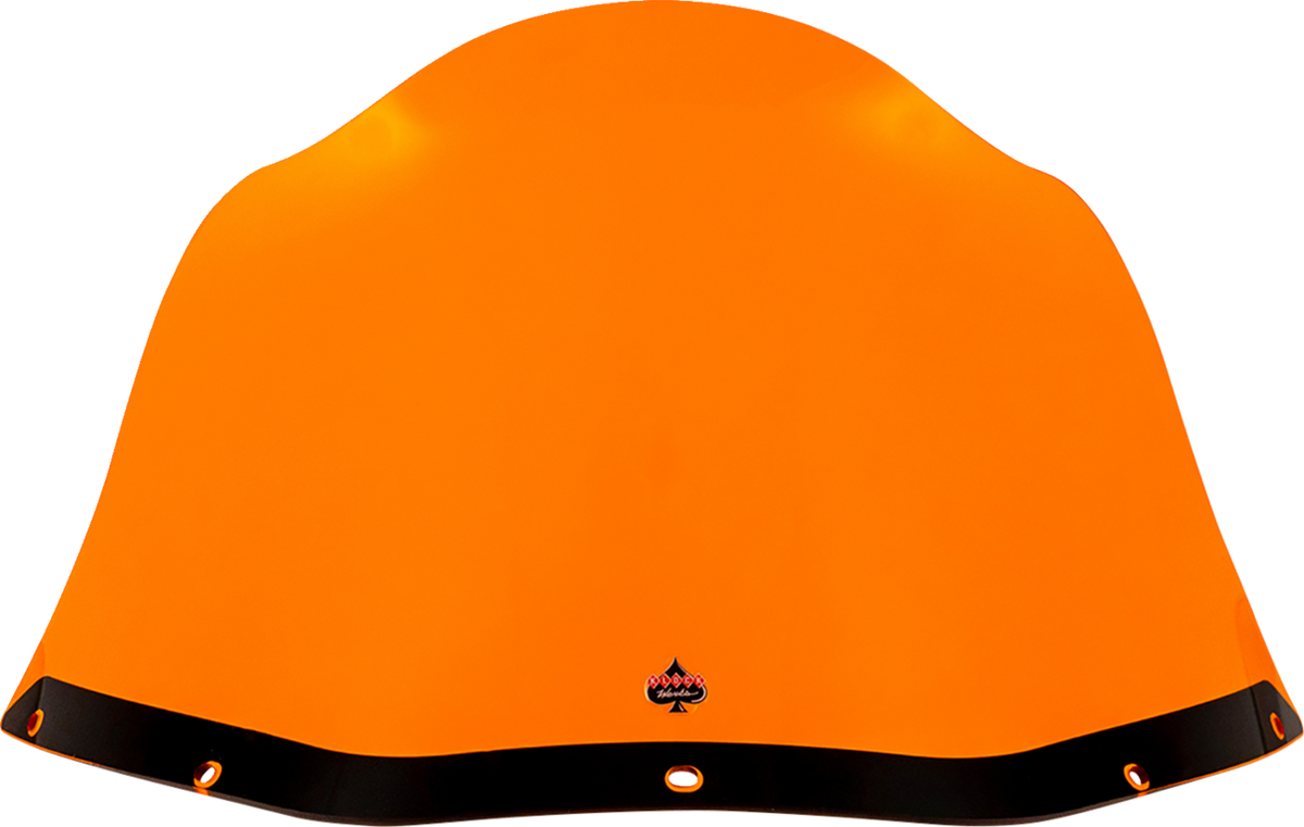 Kolor Flare® Windshield - 12-1/2" - Orange - Saddlemen S-RT Fairing