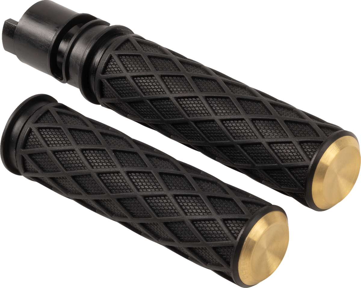 Diamond Grips - TBW - Brass