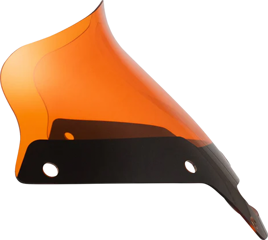 Kolor Flare® Windshield - 6" - Orange - '22-'26 FXLRST