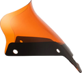 Kolor Flare® Windshield - 6" - Orange - '22-'26 FXLRST