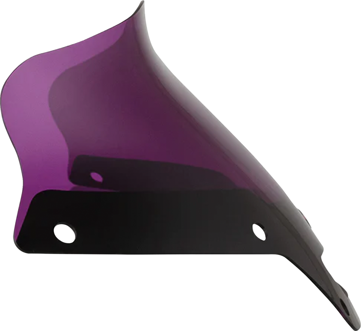 Kolor Flare™ Sport Windshield - 6" - Purple - '22-'26 FXLRST