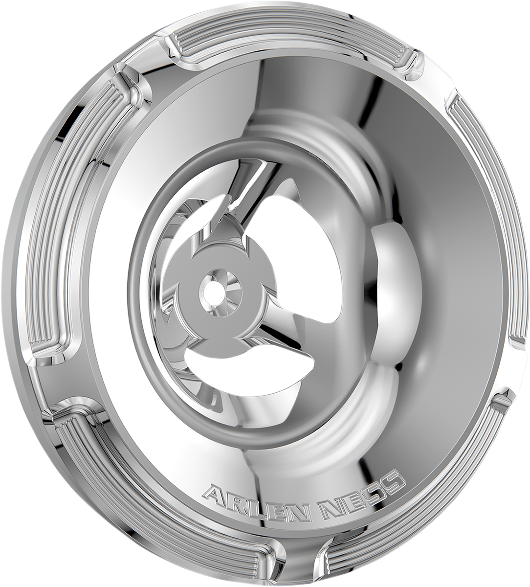 Velocity Air Cleaner Cover - Beveled - Chrome