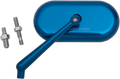 Mirror - Side View - Oval - Blue - Left