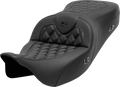 Roadsofa™ Seat - without Backrest - Lattice Stitch - Carbon Fiber - FL '08-'23