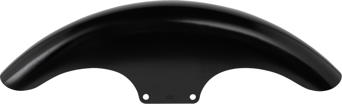 Top-Hat Front Fender - Black - 19" - HD Dyna/Softail