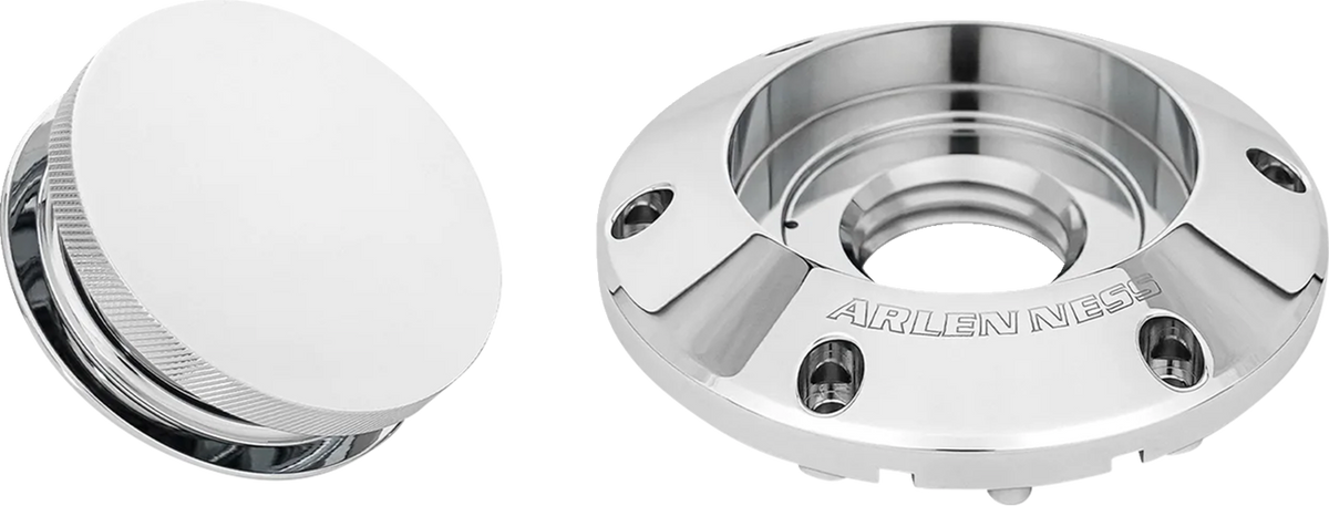 Pop-Up Gas Cap - Chrome