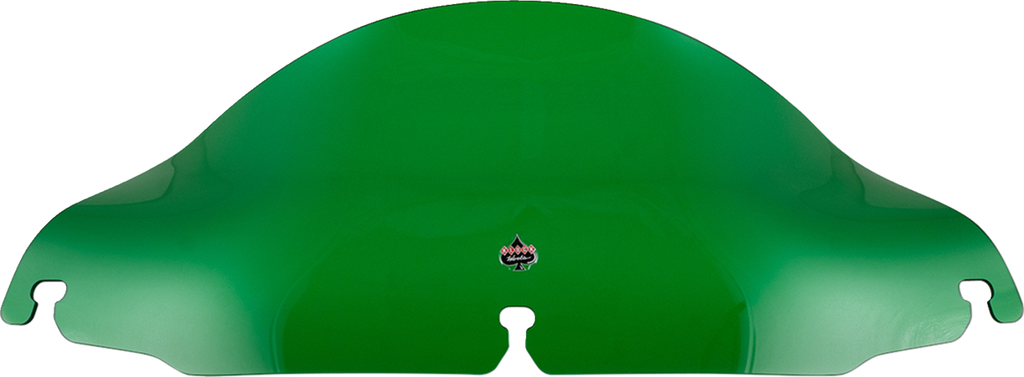Kolor Flare® Windshield - 6-1/2" - Green - '96-'13 FLHT/FLHX