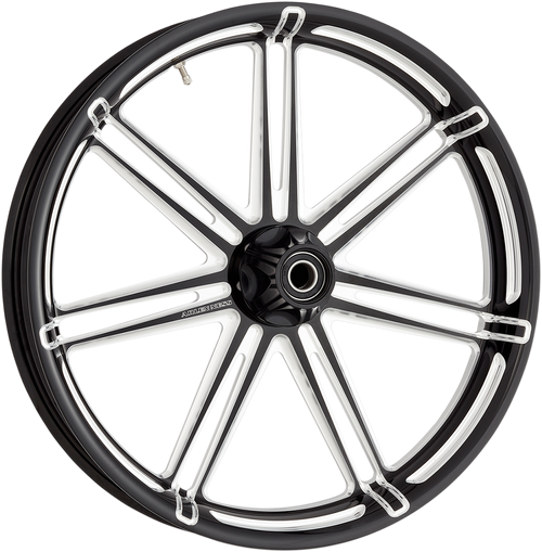 Wheel - 7-Valve - Front - Dual Disc/With ABS - Black - 21x3.5