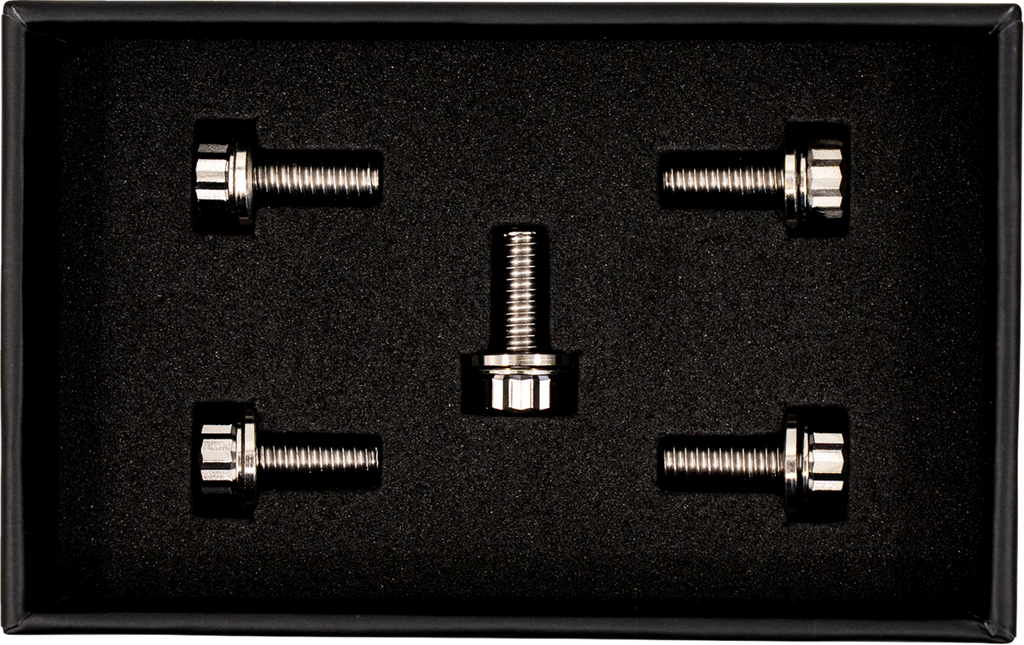 Bitchin' Bolts Hardware Kit - Titanium - M8 - Derby Cover
