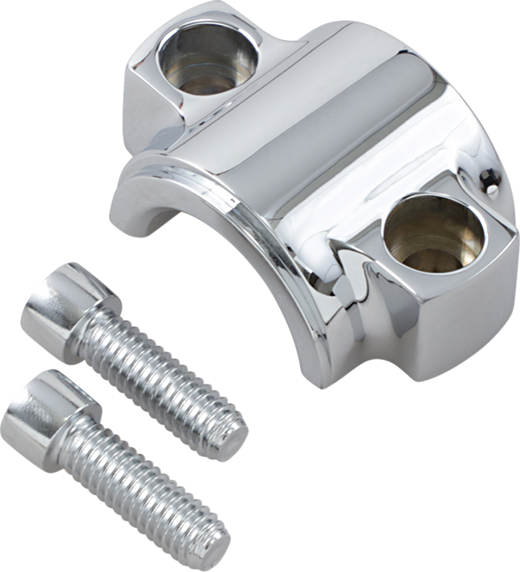 Axle Cap - Lower Fork Leg - Chrome