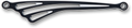 Shift Rod - Deep Cut - Flat - Black