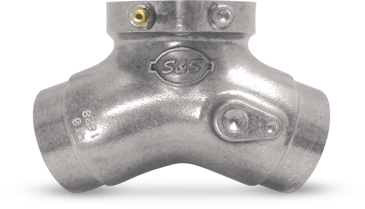 Flange-Mount Intake Manifold - Super G - Evolution Big Twin