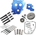 Cam Chest Kit without Cams - Gear Drive - Oil Cooled - Black Pushrods - Twin Cam