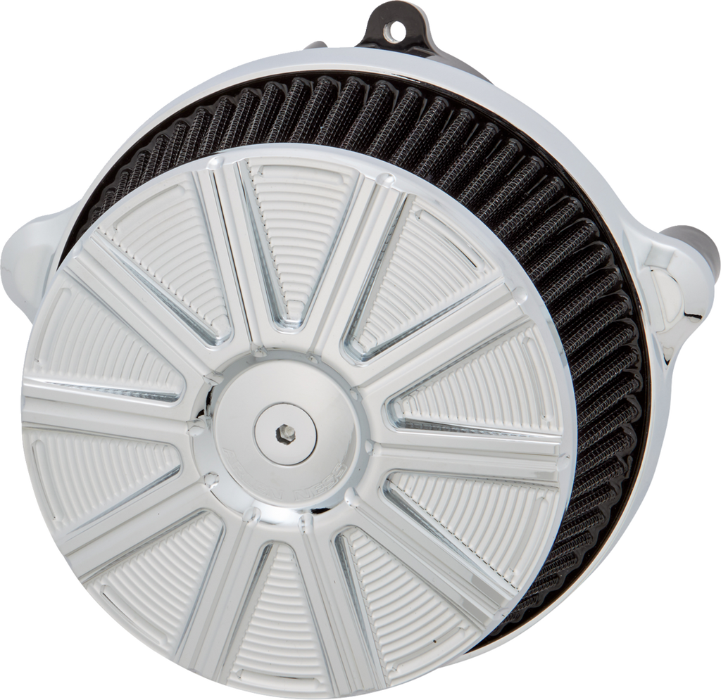 Big Sucker™ Stage 1 Air Cleaner Kit with Cover - 10 Gauge - Chrome