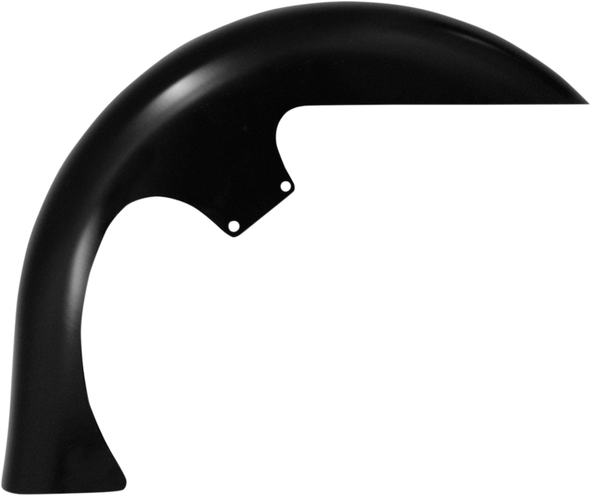 Level Front Fender Kit - For Raked Frames - Black - 26" Wheel - HD Touring/Trike