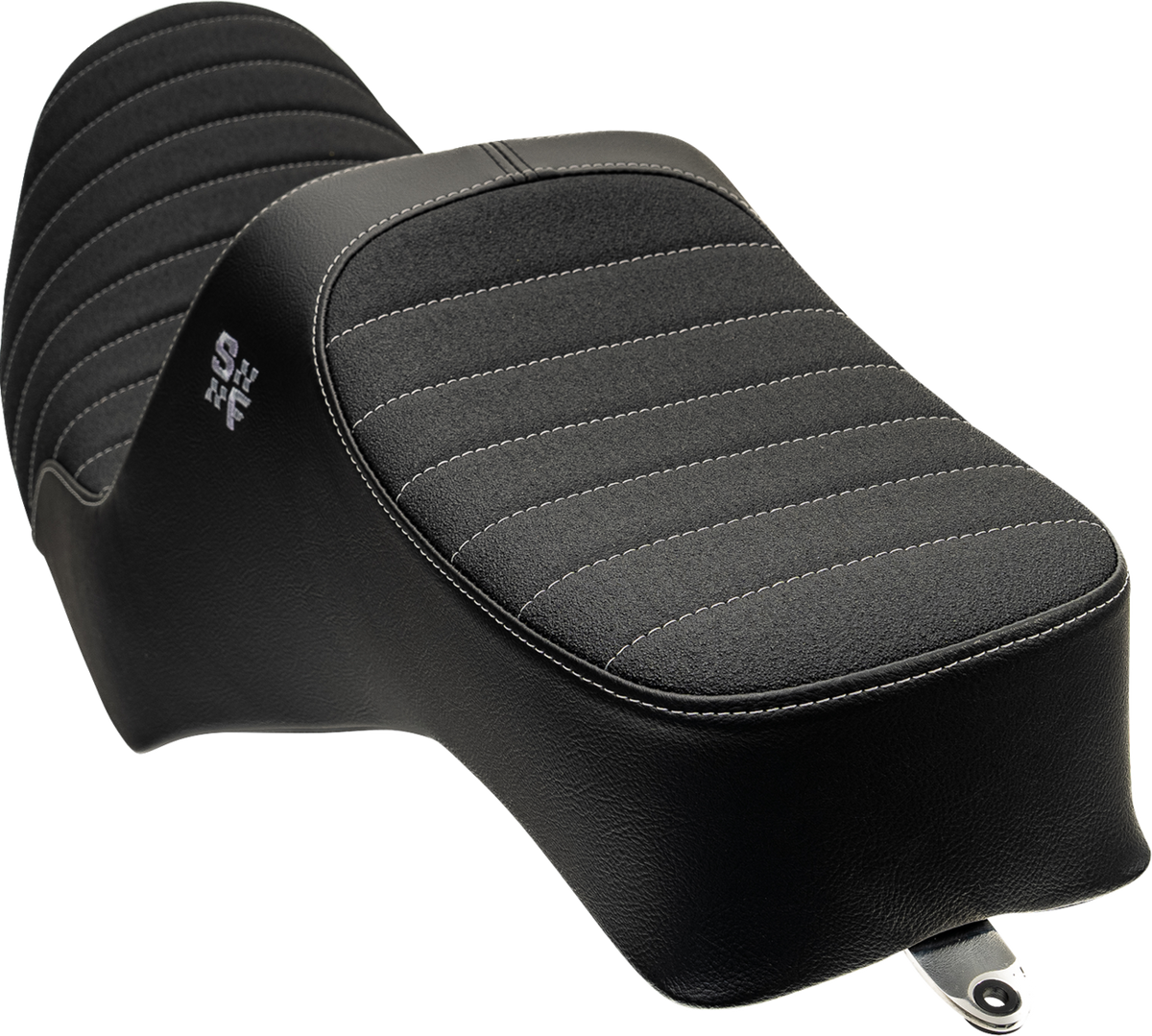 High Noon Seat - Vinyl - Silver Classic Stitch - FXR '82-'00