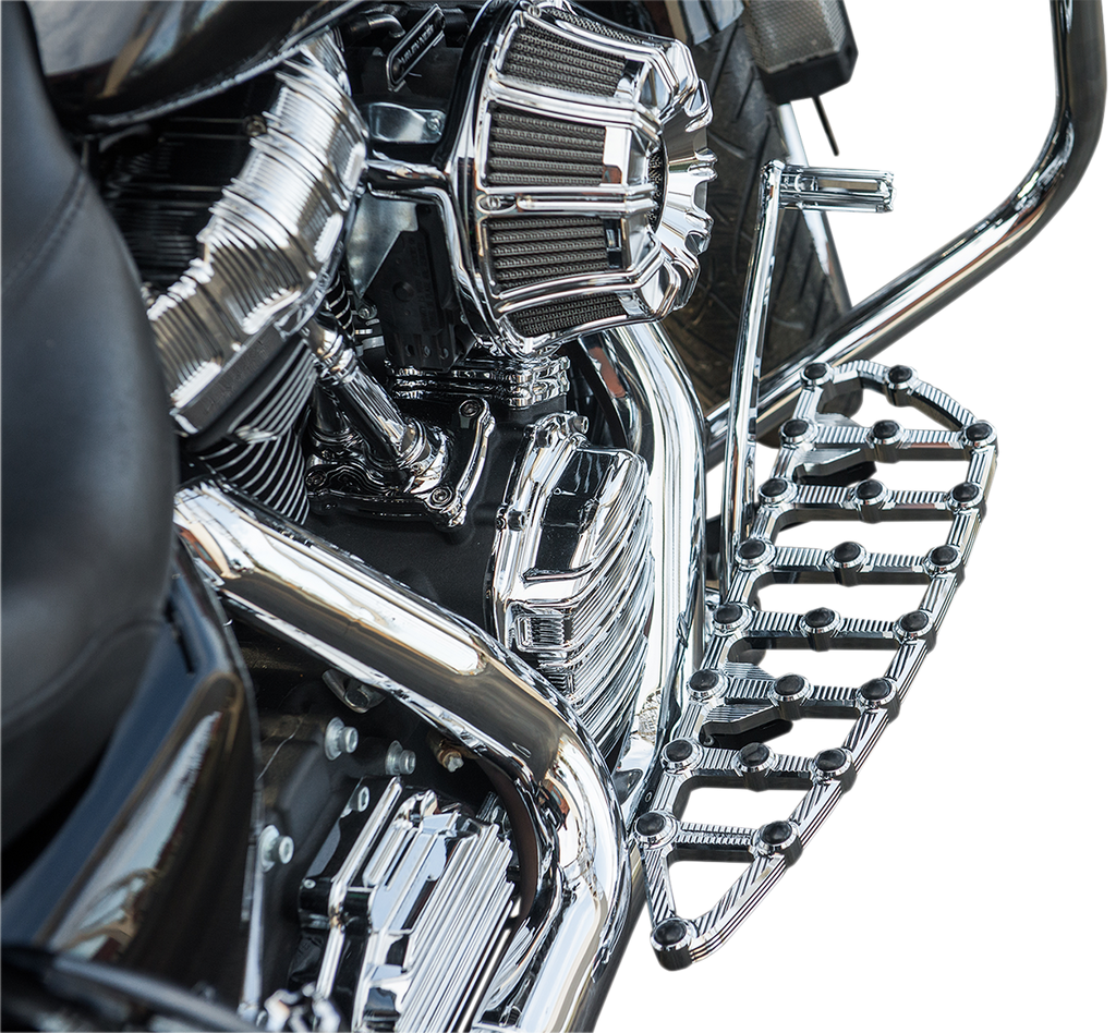 MX Driver Floorboards - Chrome
