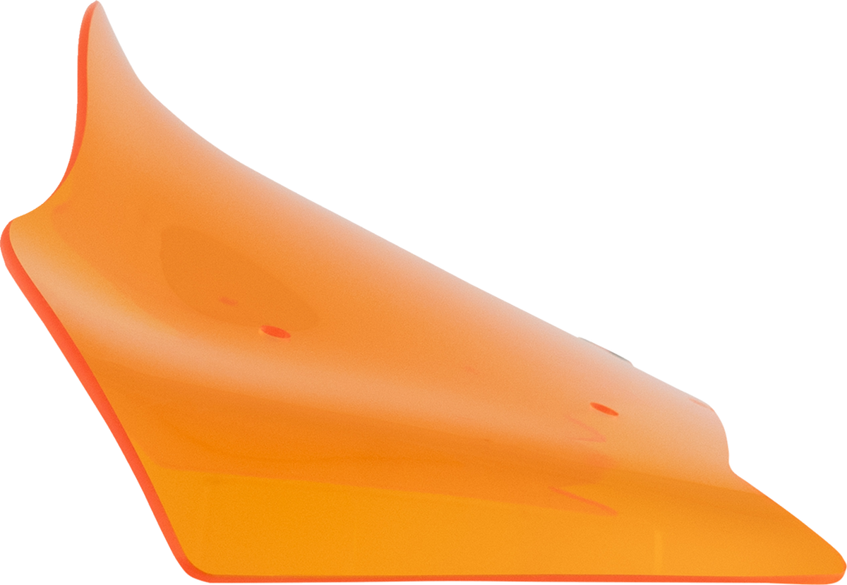 Kolor Flare® Windshield - 8" - Orange - '23-'26 FLHX/FLHLT