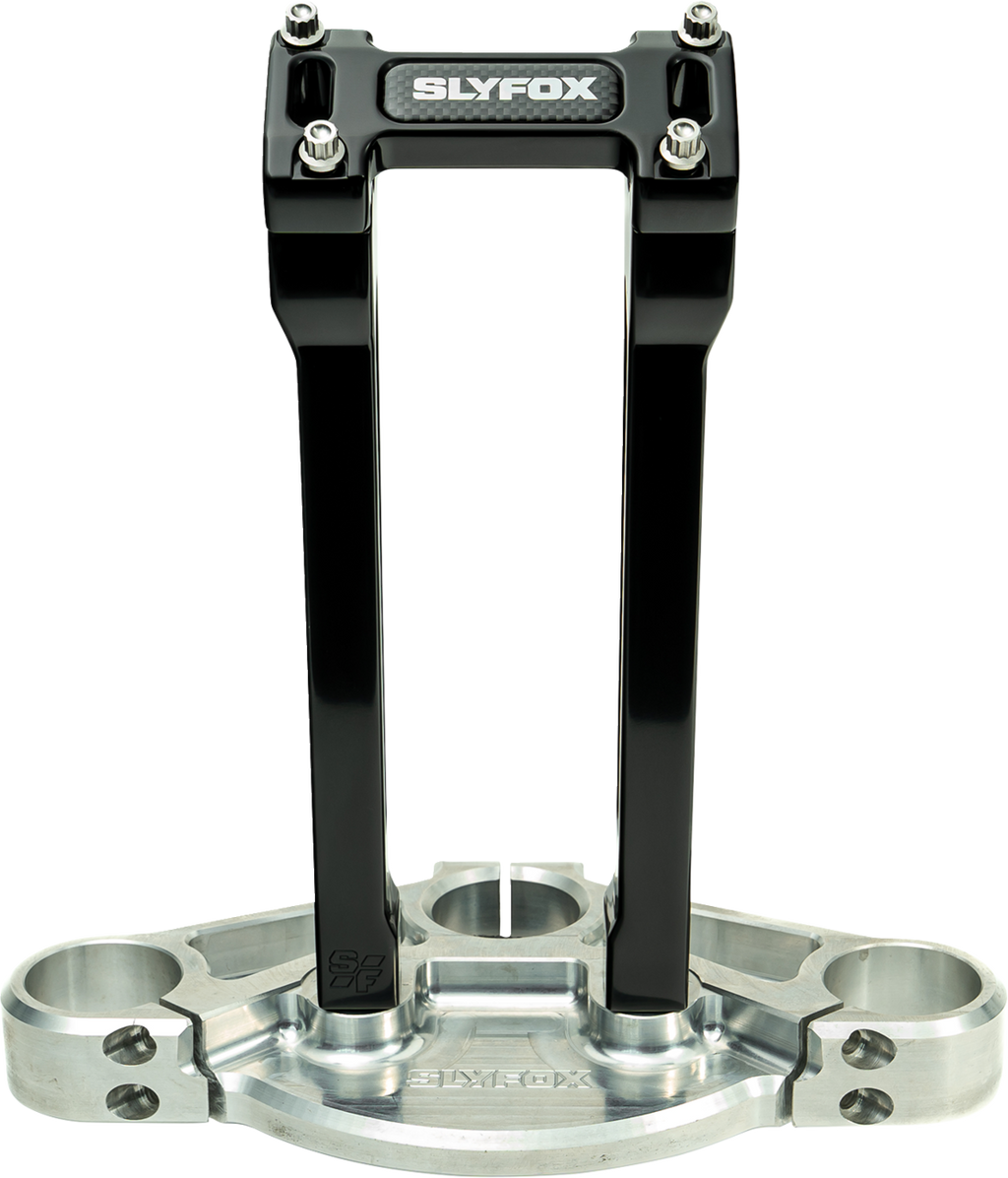 Handlebar Riser Kit - Straight - 1" Clamping - 10" Rise - Black