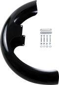 Wrapper Front Fender - Black - 21" Wheel - HD Touring/Softail