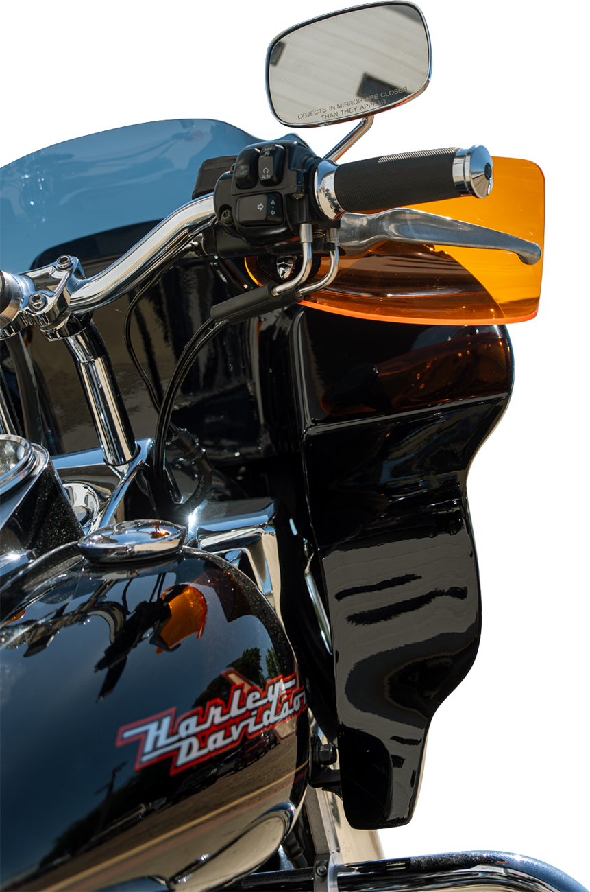 Flare® Handguards - Harley-Davidson Hydraulic Clutch - Orange Ice