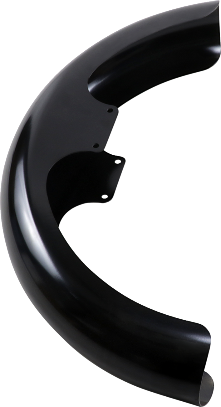 Wrapper Front Fender - Black - 21" Wheel - HD Dyna/Softail