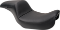 Drifter Seat - Black Logo - Black Vinyl w/ Slipstop - Carbon Fiber - Dyna '96-'03