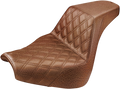 Step-Up Seat - Front Lattice Stitch - Brown - FXBR/S '18-'20