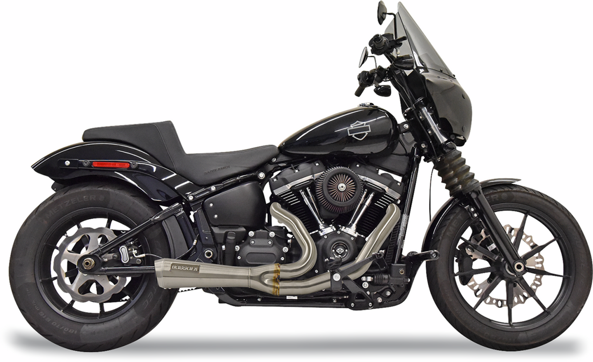 2-into-1 Ripper Short Exhaust System - Stainless Steel - 49-