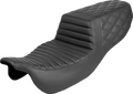 Step-Up Seat - Front Tuck-n-Roll/Rear Lattice Stitch - FLRT/FLTRT '15-'25