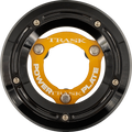 Derby Cover with Power Plate - Black/Gold - Kit - '18-'25 Softail