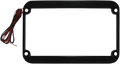 License Plate Frame - LED - Black