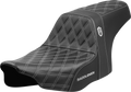 Pro Series SDC Performance Seat - Silver Stitching - w/o Backrest - FLT/FLH '23-'24