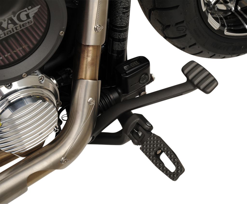 Front P-54 Slim Foot Pegs - Black