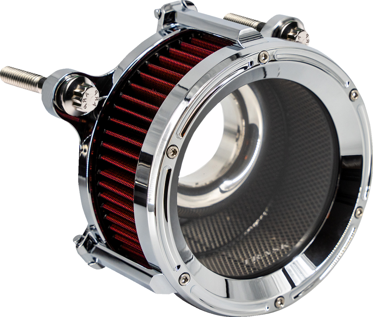 Assault Charge High-Flow Air Cleaner Kit - Chrome