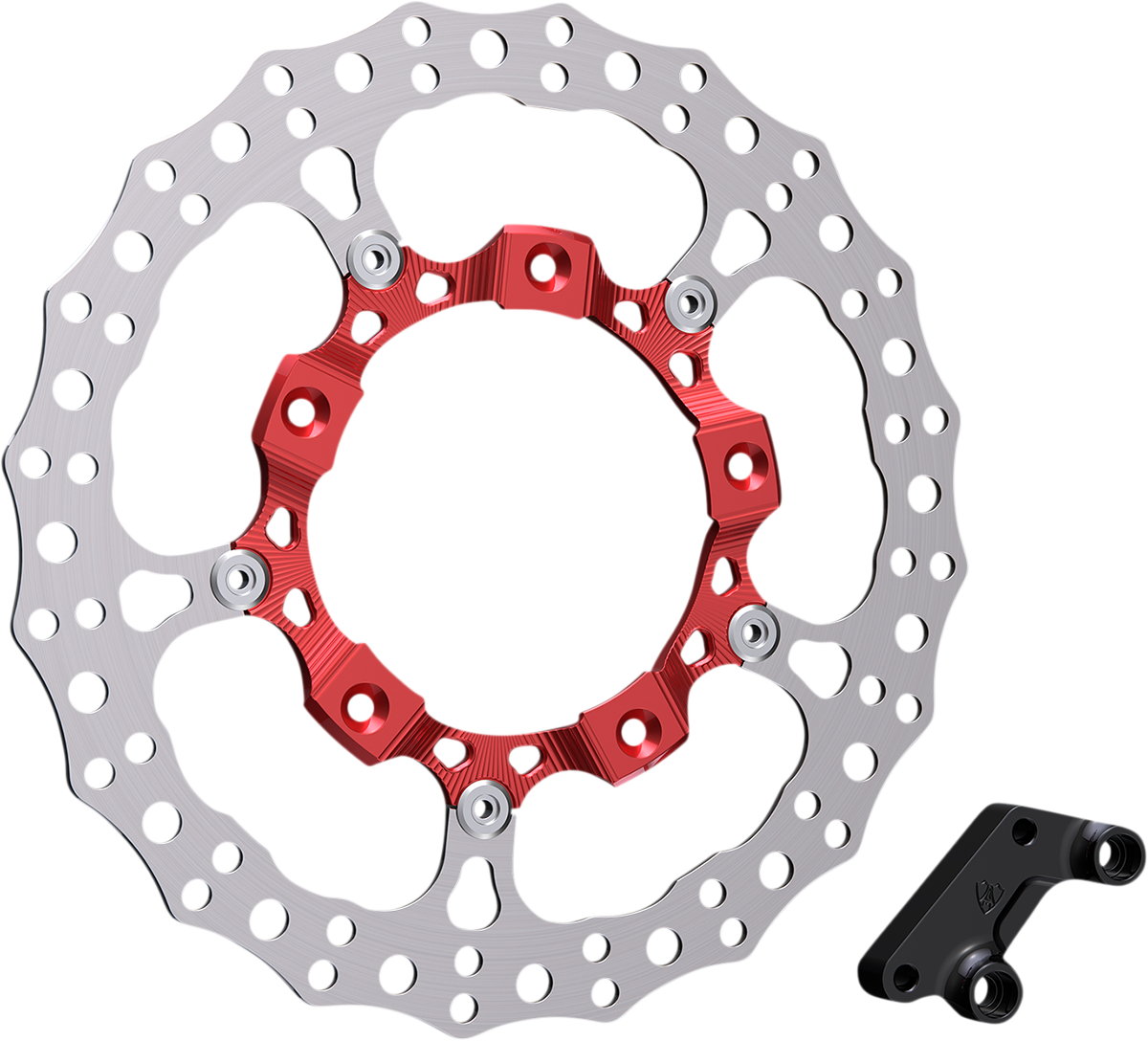 Rotor 14" - Front Right - Red