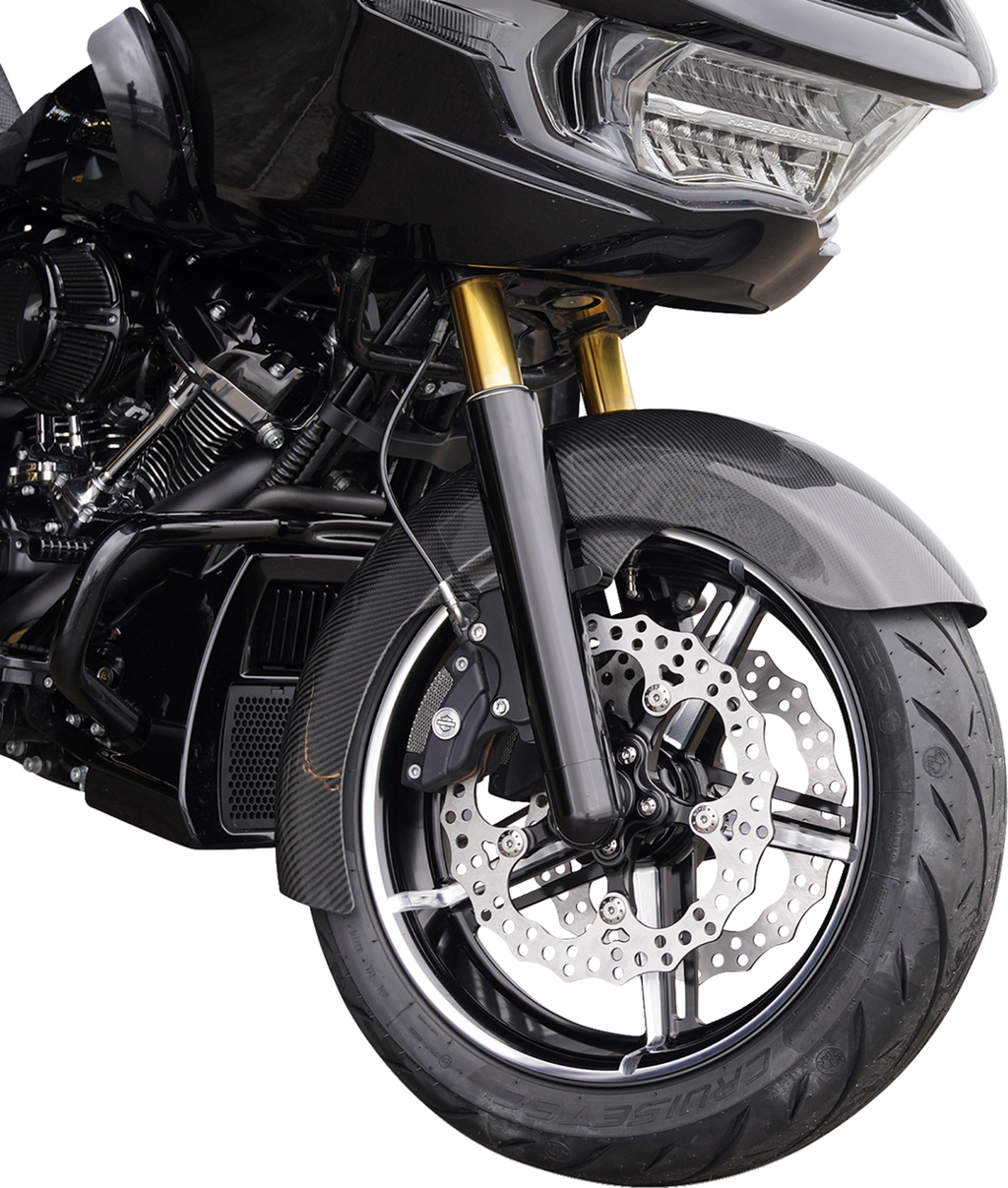 Wheel - Factory 24 - Front - Black/Contrast Cut - 21x3.5