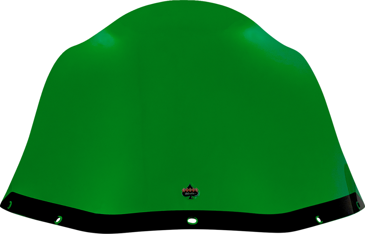Kolor Flare® Windshield - 12-1/2" - Green - Saddlemen S-RT Fairing